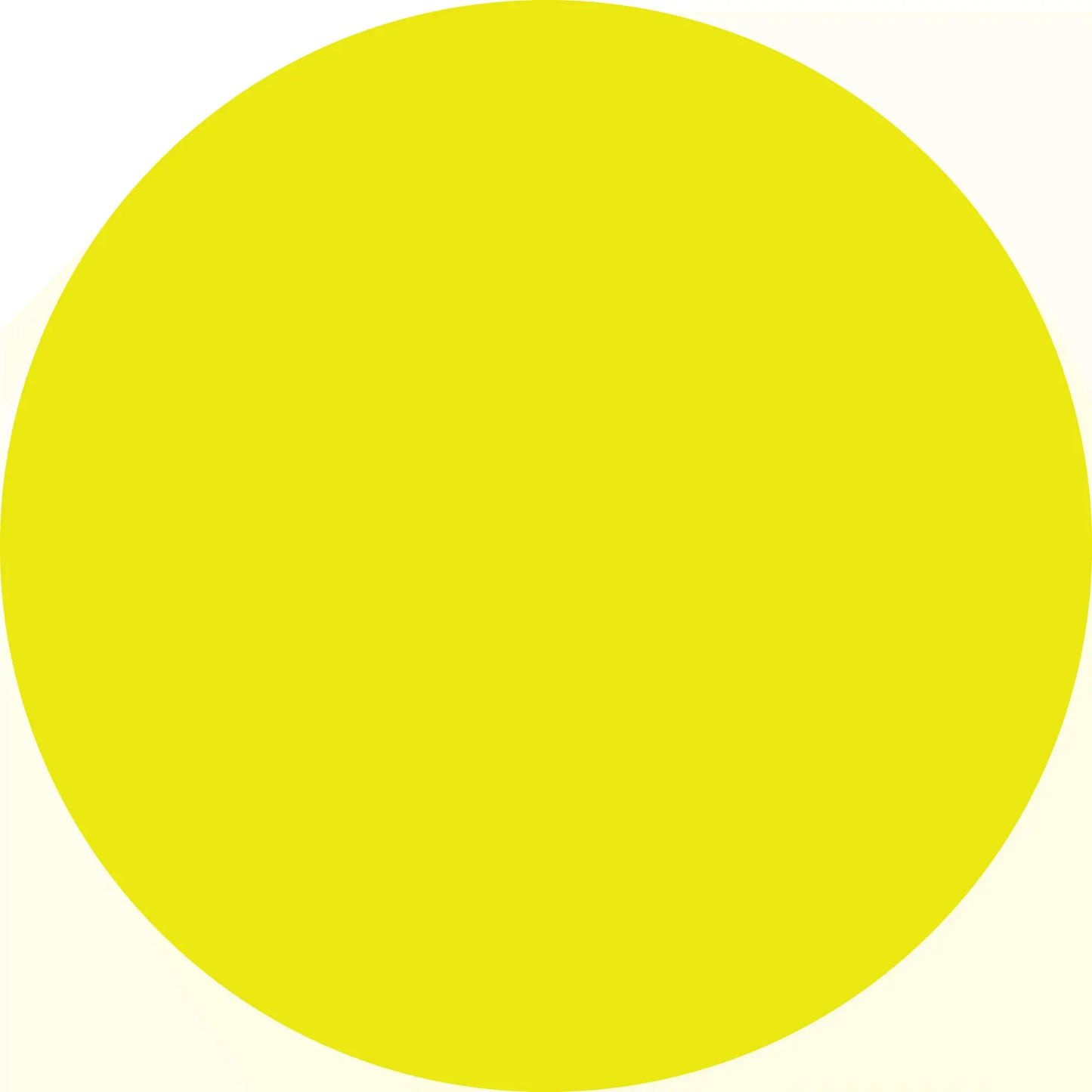 Yellow circle.