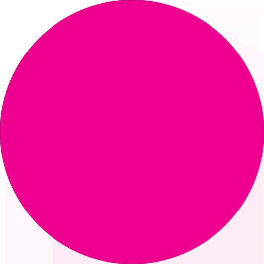Solid magenta circle.