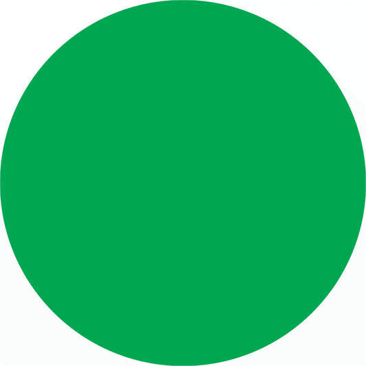 Perfect green circle.