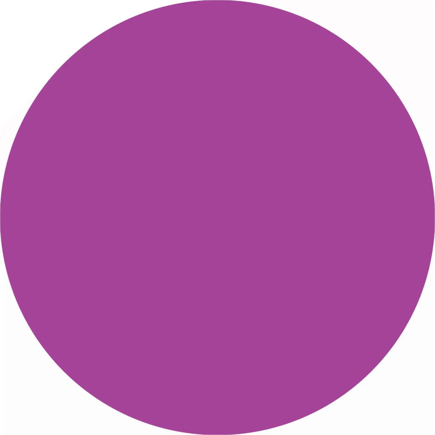 Solid purple circle.