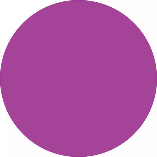 Solid purple circle.