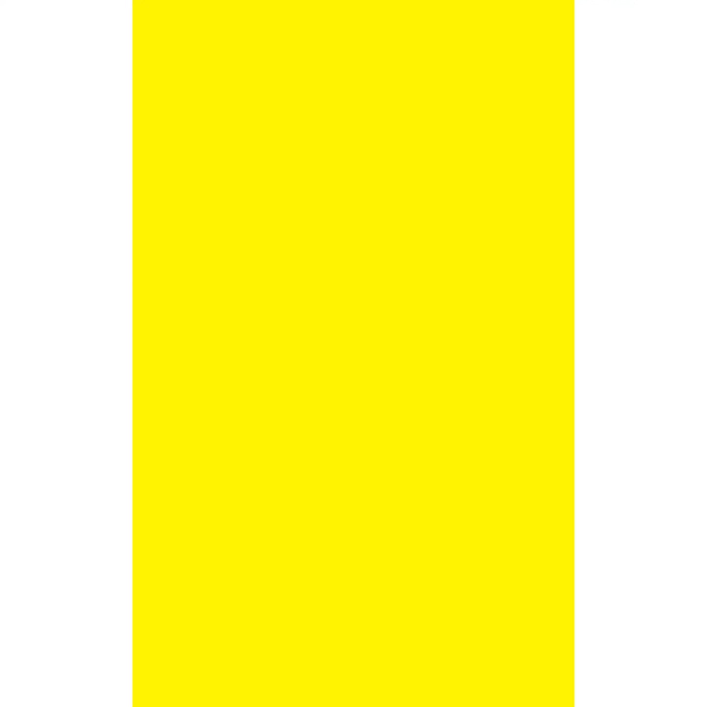 Solid yellow rectangle.