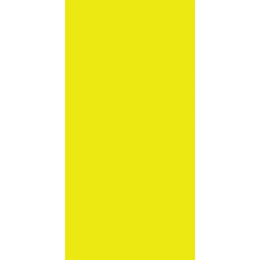 Solid yellow rectangle.