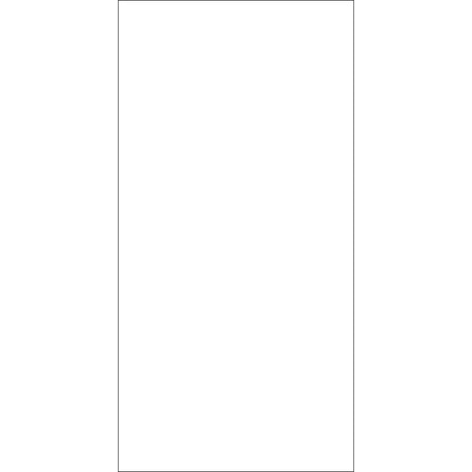 Simple black rectangular outline on a white background.