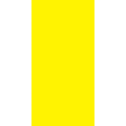 Solid yellow rectangle.