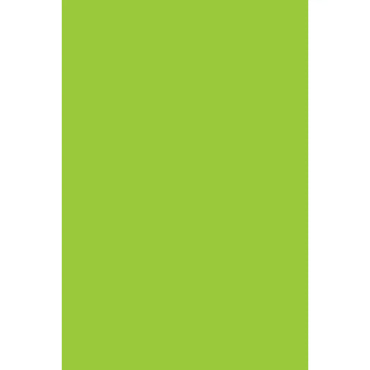 Solid lime green rectangle.
