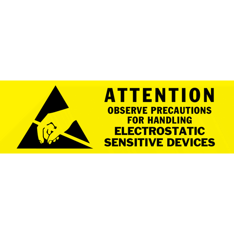 ASC052 ATTENTION OBSERVE PRECAUTIONS FOR HANDLING ELECTRONIC SENSITIVE DEVICES