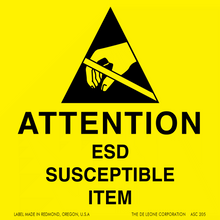 ASC205 ATTENTION - OBSERVER PRECAUTIONS FOR HANDLING ELECTROSTATIC SENSITIVE DEVICES