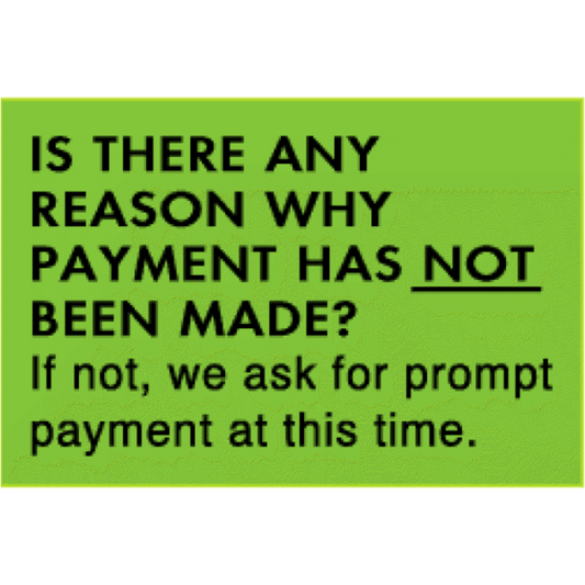 COL104 IS THERE ANY REASON WHY PAYMENT HAS NOT BEEN MADE? -