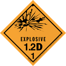 HML457 Explosive 1.2D - Class 1