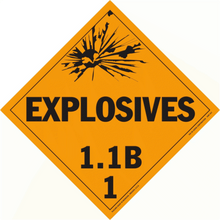 HMP431 Explosives 1.1B - Class 1