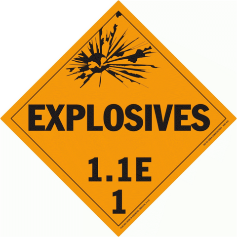 HMP434 Explosives 1.1E - Class 1