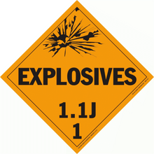 HMP437 Explosives 1.1J - Class 1