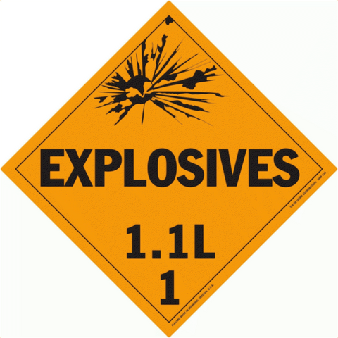 HMP438 Explosives 1.1L - Class 1