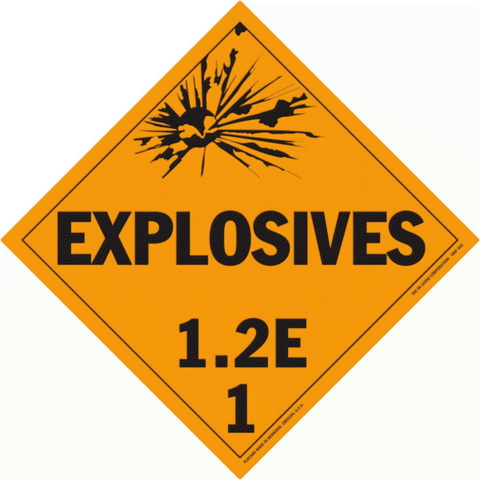 HMP442 Explosives 1.2E - Class 1