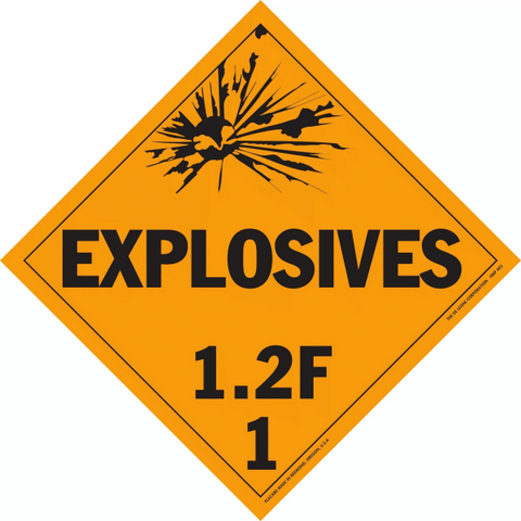 HMP443 Explosives 1.2F - Class 1