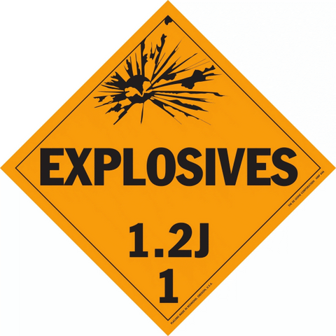 HMP446 Explosives 1.2J - Class 1