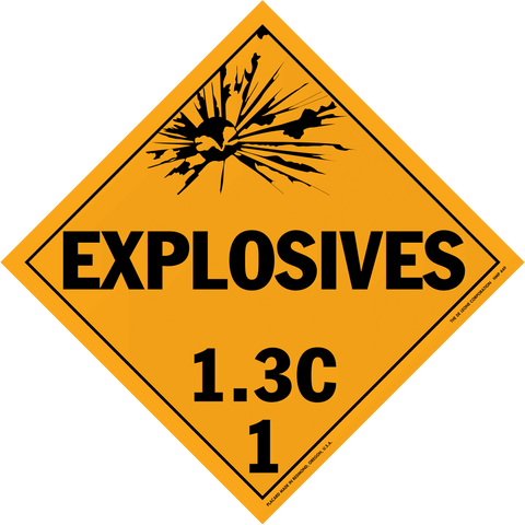 HMP449 Explosives 1.3C - Class 1