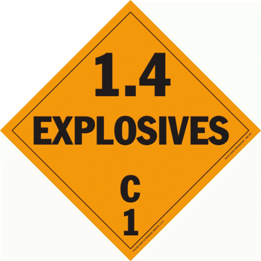 HMP457 Explosives 1.4C - Class 1