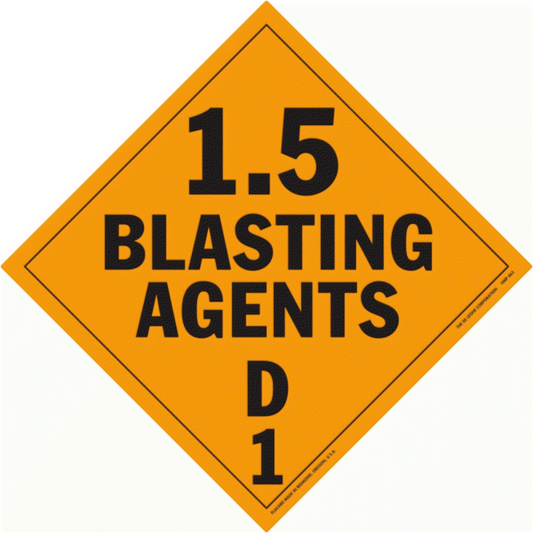 HMP463 Class 1.5 - Blasting Agents - D - 1