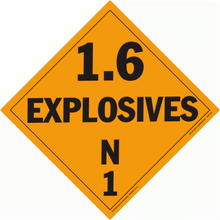 HMP464 Class 1.6 - Explosives - N - 1