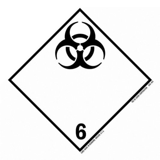 IATA404 Infectious Substance - In case of damage or leakage immediately notify Public Health authority