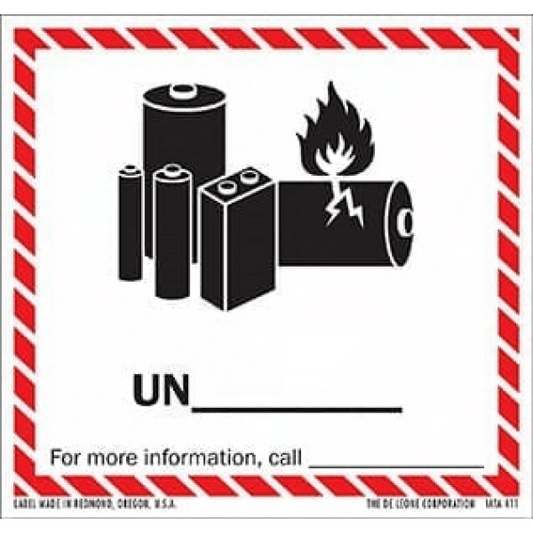 IATA411 LITHIUM BATTERY HANDLING