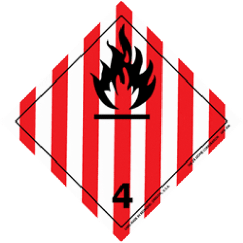 IATA436 Flammable Solid - Class 4