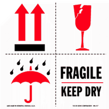 IPM317 FRAGILE - KEEP DRY - International