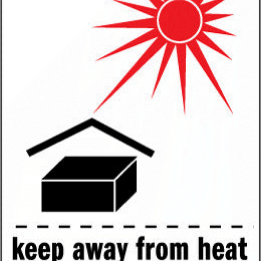 IPM326 Keep Away From Heat - International