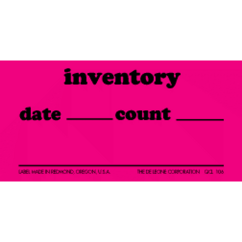 QCL106 inventory
Date ------------------------ Count --------------------