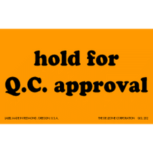 QCL202 Hold for
Q.C. Approval