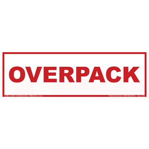 SCL218 OVERPACK