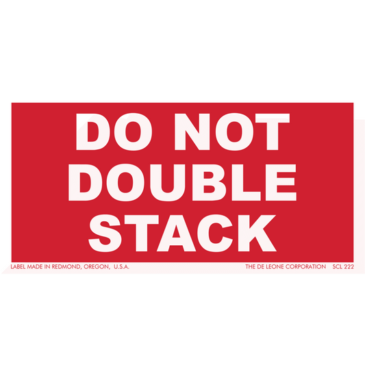 SCL222 DO NOT DOUBLE STACK