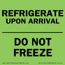 SCL225 REFRIGERATE UPON ARRIVAL -
DO NOT FREEZE