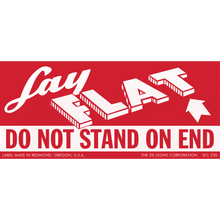 SCL230 LAY - FLAT - DO NOT STAND ON END