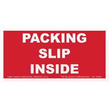 SCL250RV Packing Slip Inside