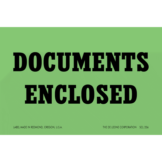 SCL256 DOCUMENTS ENCLOSED