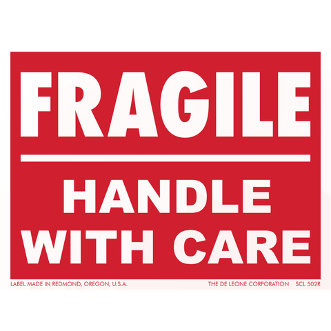 SCL502R FRAGILE - HANDLE WITH CARE