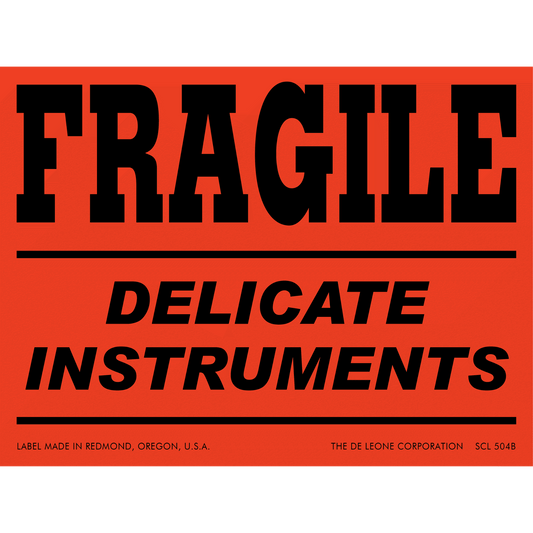 SCL504B FRAGILE - DELICATE INSTRUMENTS