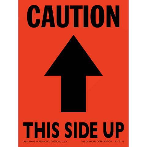 SCL511B CAUTION - THIS SIDE UP