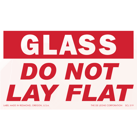 SCL519 GLASS - DO NOT LAY FLAT