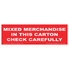 SCL544RV Mixed Merchandise - In This Carton - Check Carefully