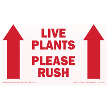 SCL555 LIVE PLANTS - PLEASE RUSH