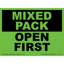 SCL560 MIXED PACK - OPEN FIRST