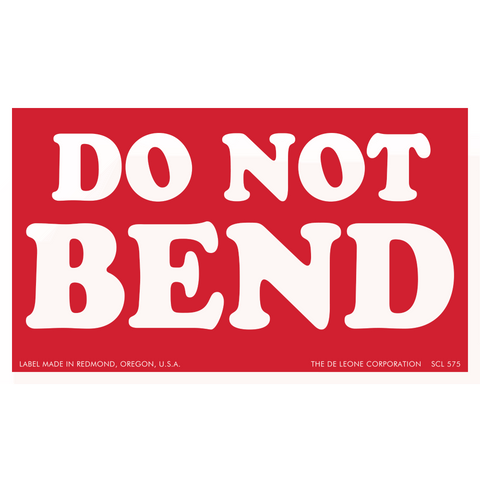 SCL575 DO NOT BEND