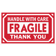 SCL576 HANDLE WITH CARE - FRAGILE - THANK YOU