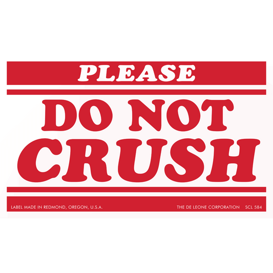 SCL584 PLEASE - DO NOT CRUSH