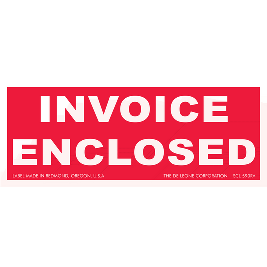 SCL590RV Invoice Enclosed