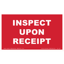 SCL597 Inspect Upon Reciept